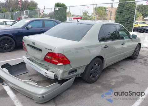 2001 Lexus Ls 430 Base (A5) из США, поврежденный, VIN JTHBN30F010018403